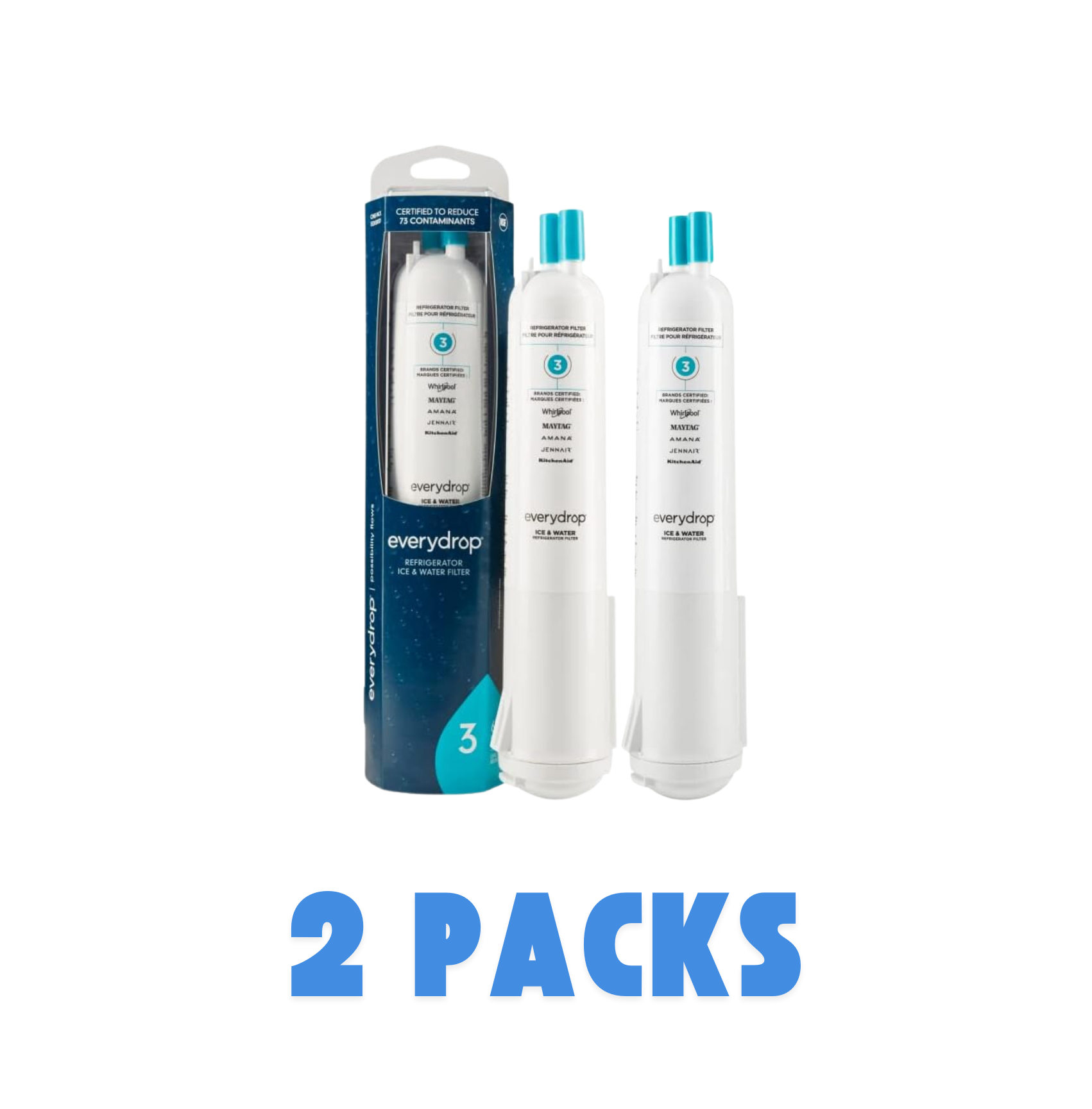 Everydrop EDR3RXD1 Ice and Water Refrigerator Filter by Whirlpool
