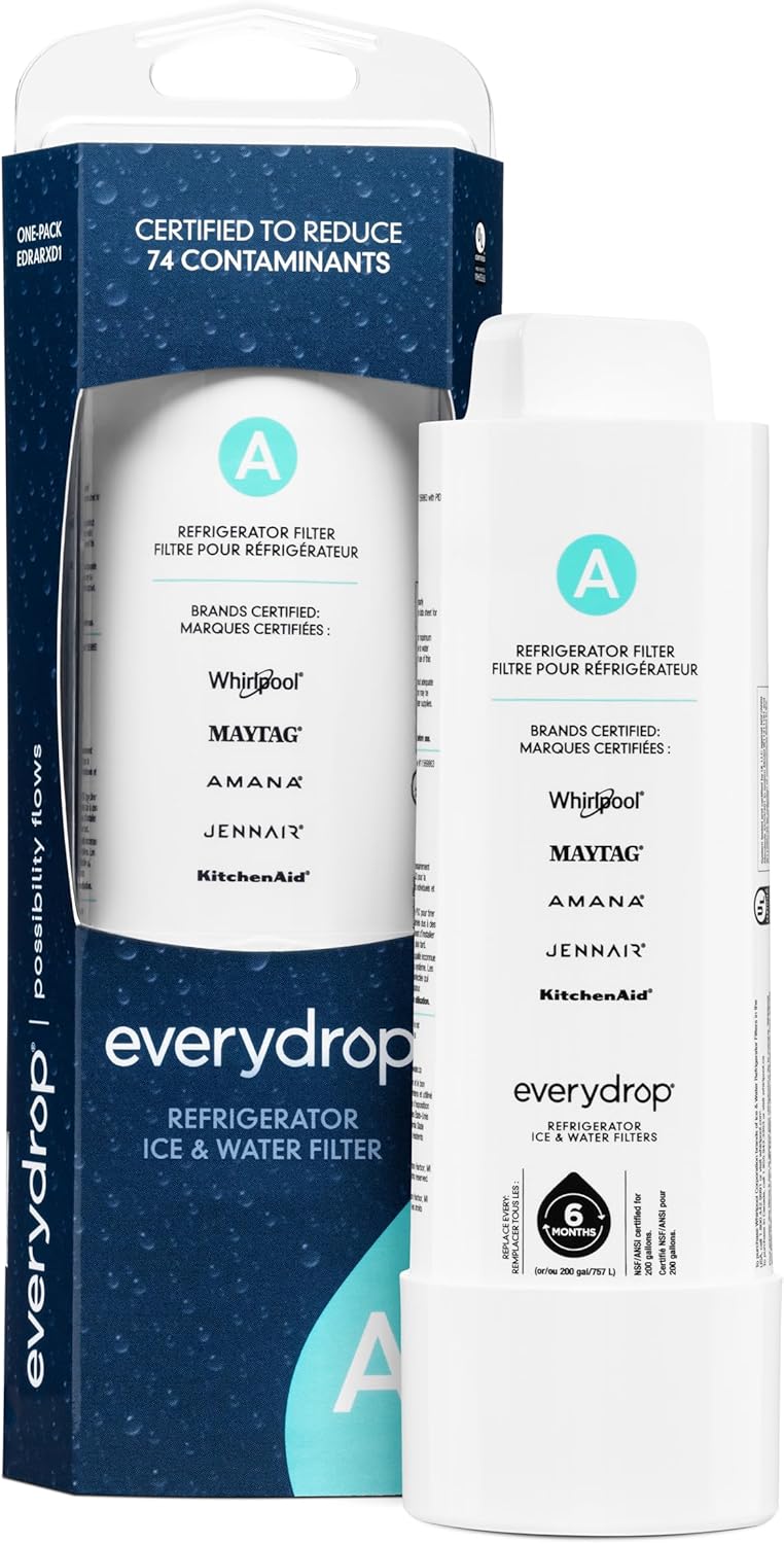 Everydrop EDRARXD1 Ice and Water Refrigerator Filter by Whirlpool