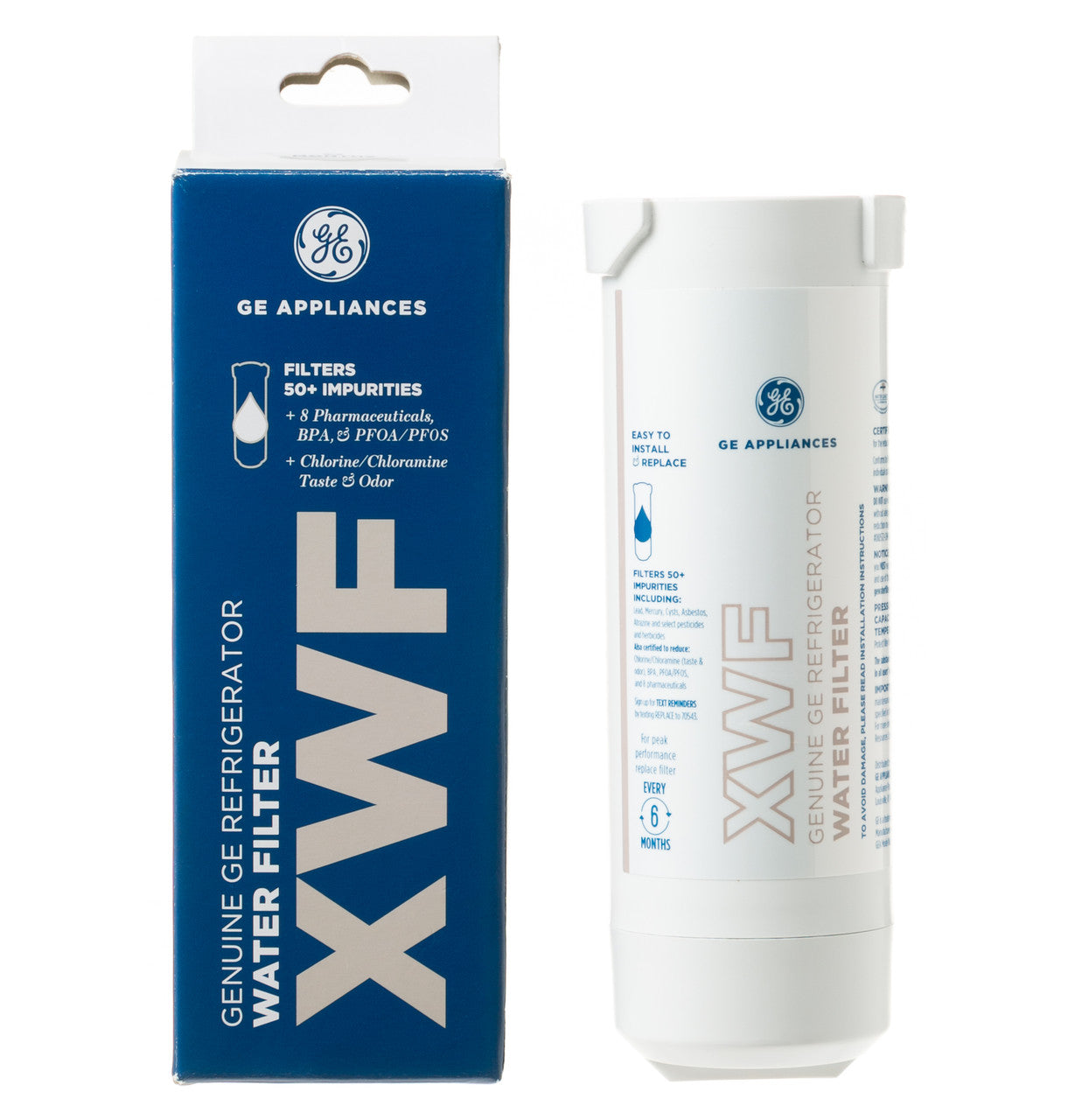 Genuine GE XWF Refrigerator Water Filter
