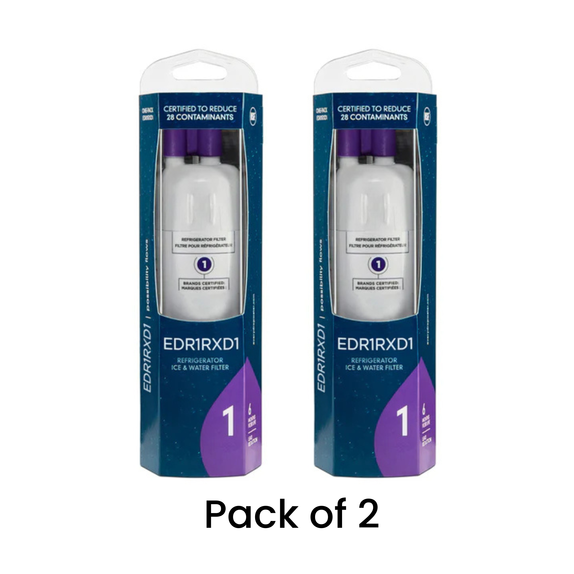 EDR1RXD1 Refrigerator Water Filter 1